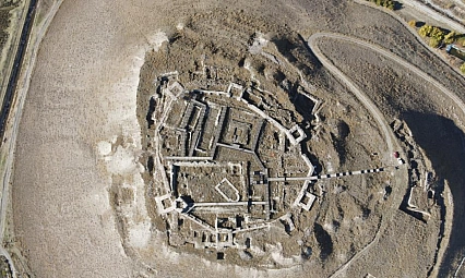 Altıntepe Kalesi drone ile görüntülendi