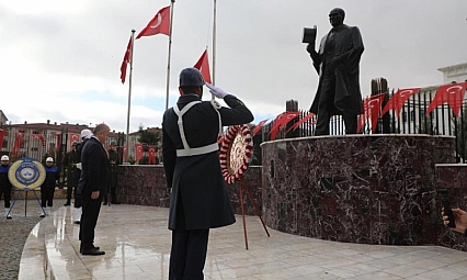Atatürk'ün Elazığ'a gelişinin 88. yılı törenlerle kutlandı