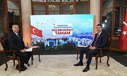 Bakan Kurum, tamamlanan asrın inşa seferberliğini anlattı