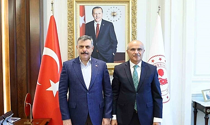 Başkan Er, Bakan Çiftçi ile Ankara'da görüştü