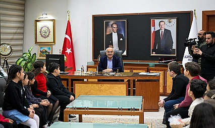 Başkan Er'e sürpriz ziyaret