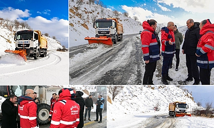 Başkan Er, Porga'da çalışmaları yerinde inceledi