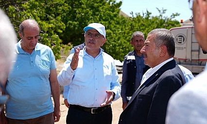 Malatya başkanlar sahaya indi: Tohma boyu güzergahı baştan aşağı değişiyor