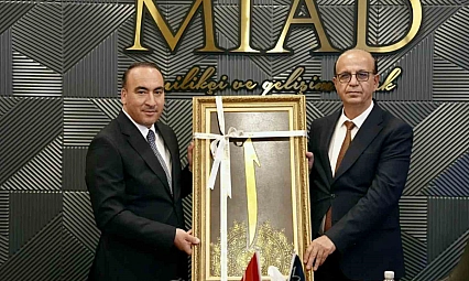 İlhan Geçit, MİAD Malatya Şubesi'ni ziyaret etti