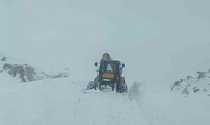 500 köy yolu ulaşıma açıldı
