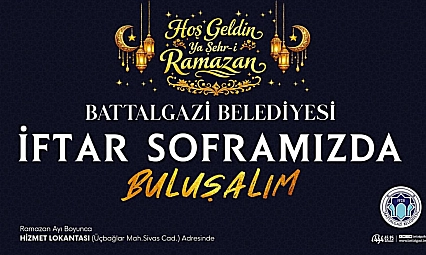 Battalgazi Belediyesi çıtayı yükseltti! Ramazan çadırı yerine Hizmet Lokantası...