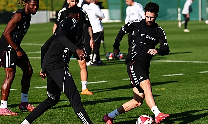 Beşiktaş, Gaziantep FK maçı hazırlıklarını sürdürdü