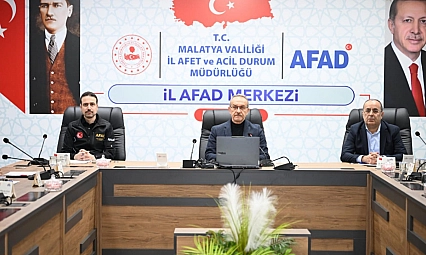 Binlerce personel sahada! Malatya'da karla mücadelede son durum…