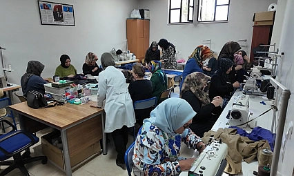 Büyükşehir Belediyesi kapılarını açtı: Ev hanımları meslek sahibi oluyor!