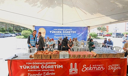 Büyükşehir'den YKS desteği