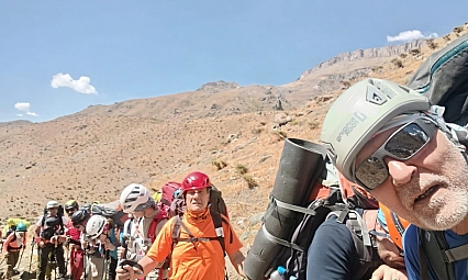 Cilo Dağı'nın zirvesine vefa tırmanışı: Dağcılar, Fikret Yaşar'ı andı