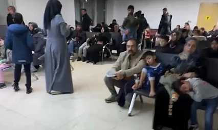 Çocuk acil servisinde yoğunluk