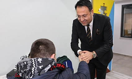 Çocuklara sıcacık destek