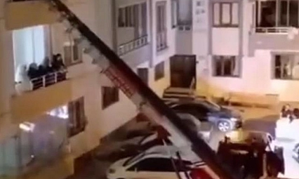 Damat, dayak geleneğinden kaçamadı!