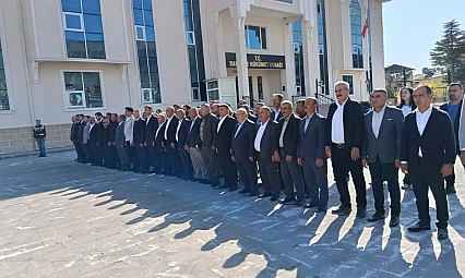 Darende'de Muhtarlar Günü Törenle Kutlandı