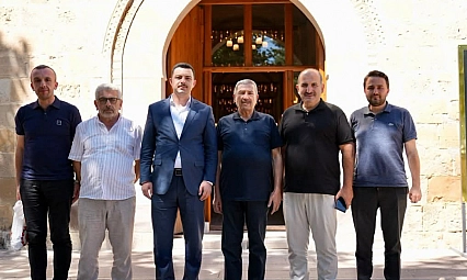 Başkan Bozkurt, eski başkanı Gürsoy'u ağırladı