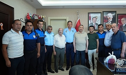 Başkan Bozkurt, zabıta ekipleriyle bir araya geldi