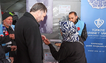 Darende'den Filistin'e 1,6 milyon liralık destek