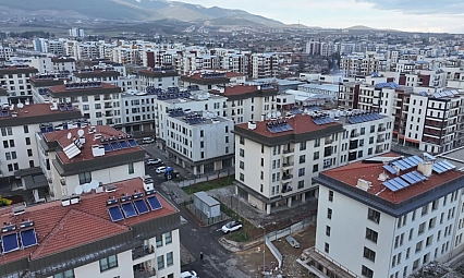 Depremin yıktığı Nurdağı küllerinden doğdu