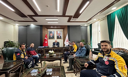 Doğanşehir'de Kaymakam Sungur'a Anlamlı Ziyaret