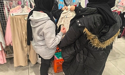 Yetim çocukların yüzü güldü