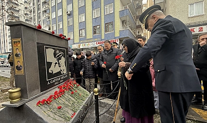 Emniyet Müdürü Ali Gaffar Okkan şehit edildiği yerde anıldı