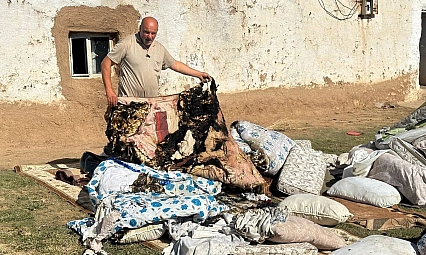 Evdeki eşyalar kendi kendine alev alıyor