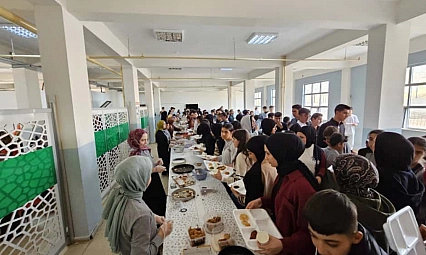 Gazze halkına yardım etkinliği