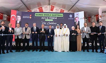 Güneş Enerji Santrali hizmete açıldı
