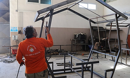 Haliliye Belediyesi kendi kaynaklarıyla üretim yapıyor