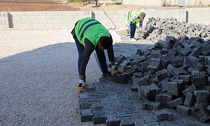Haliliye'de çevre düzenleme çalışmaları devam ediyor