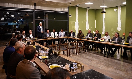 Hallaç, muhtarlarla bir araya geldi