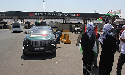 Irak hükümeti izin vermedi: Filistin konvoyu Türkiye'ye geri döndü