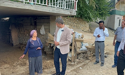 Yıldız, selin vurduğu Kocaözü'nde