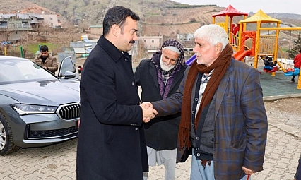 Kahta Kaymakamı Soysal, vatandaşlarla buluştu