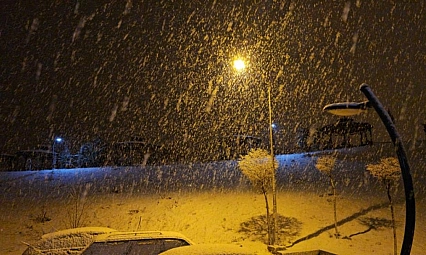 Kar yağışı etkili olmaya başladı