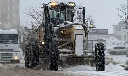 Karla mücadele çalışmaları devam ediyor