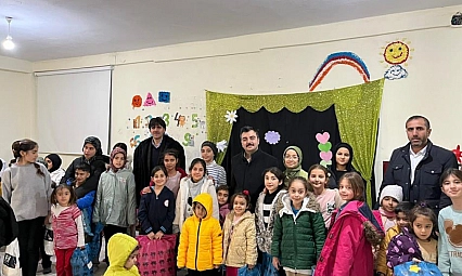 Kaymakamı Atış, öğrencilerle bir araya geldi