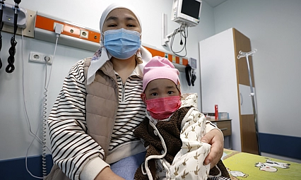 Kırgızistan'dan tedavi yolculuğu: Aradığı şifayı Malatya'da buldu…