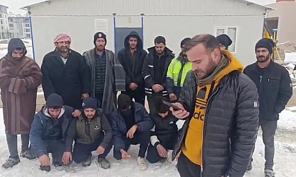 Köle değiliz diyen işçiler Malatya'da iş bıraktı….