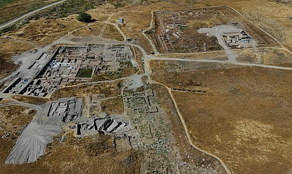 Kültepe'de mozaik heyecanı