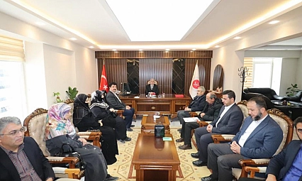 Kur'an kursundaki eğitimler ele alındı