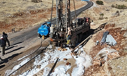 Kuşçu köyünde su hasreti sona erdi