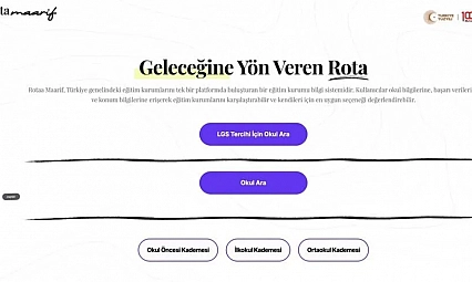 LGS tercih sürecinde öğrencilere rehber olacak 'Rota Maarif' erişime açıldı