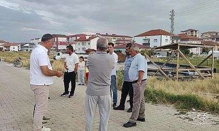 Mahalle ortasına yapılacak gasilhane tepki çekti
