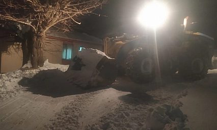 Mahsur kalan vatandaş 4 gün sonra evine kavuştu