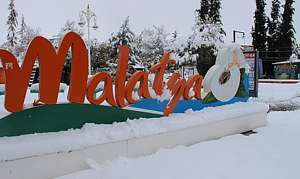 Malatya buz kesti: En düşük sıcaklık Kuluncak'ta ölçüldü