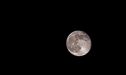 Malatya'da 'şişkin ay'