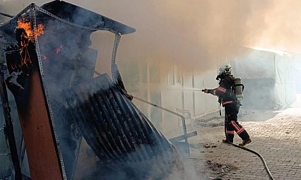 Malatya'da 24 saatte 3'üncü yangın