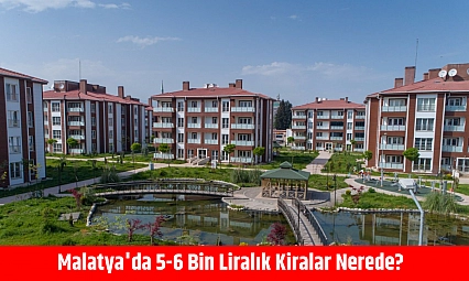 Malatya'da 5-6 Bin Liralık Kiralar Nerede?